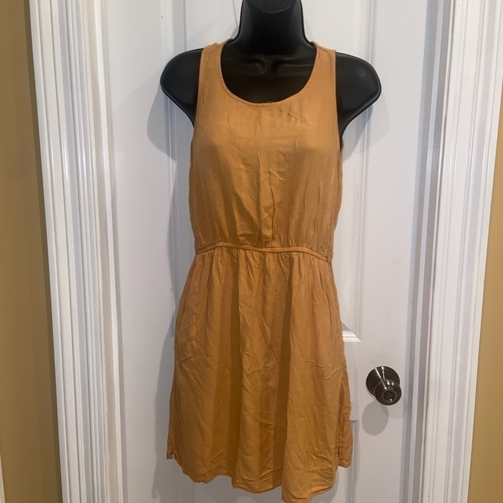 Forever 21  Mustard Yellow Dress